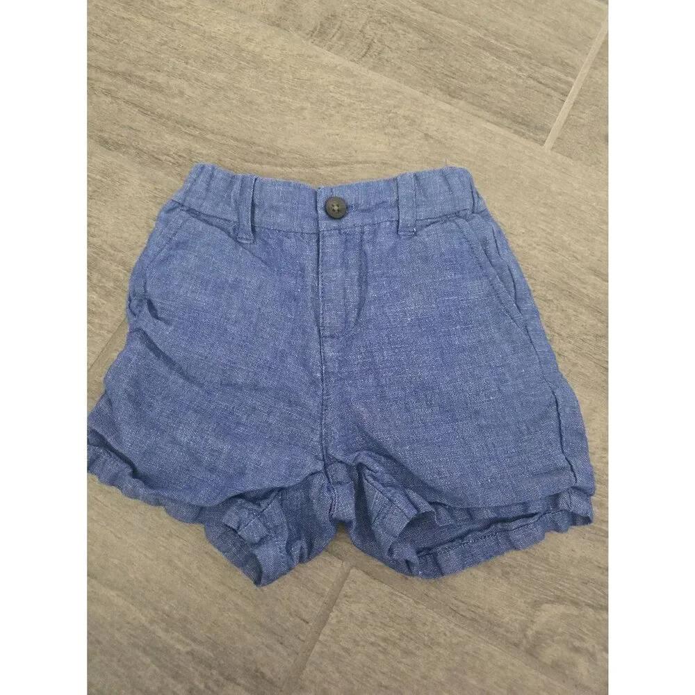 Toddler Boys‎ Lot of Janie and Jack Shorts Size  18 to 24 Months Linen Swim